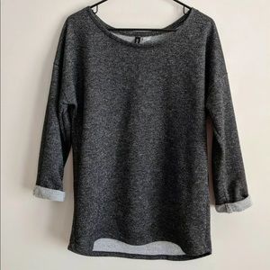 H&M Metallic Cozy Pullover